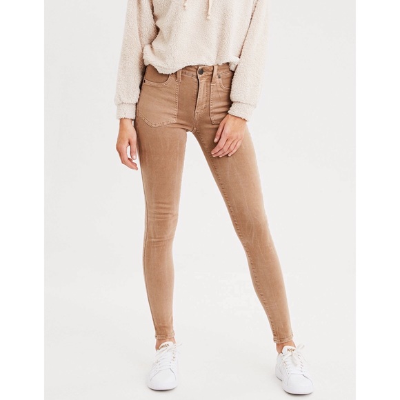american eagle khaki jeans